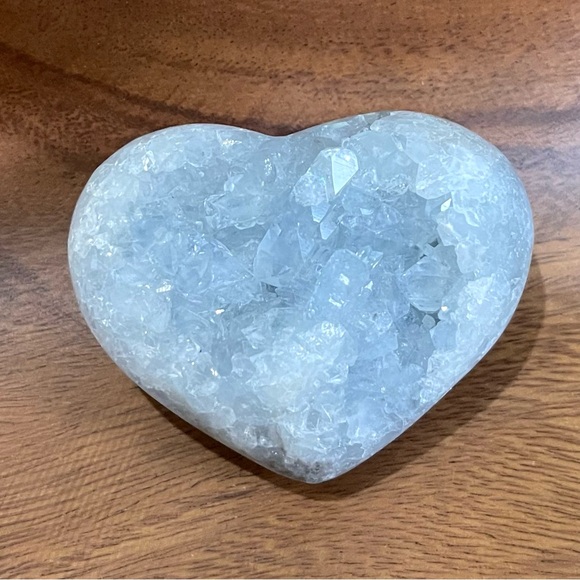 Celestine heart light blue - Picture 6 of 11
